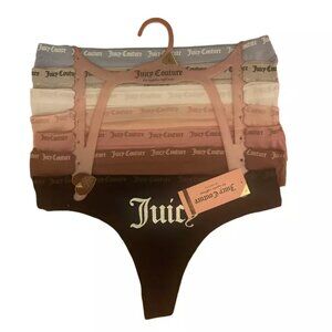 Juicy Couture 7-pack Thong Panties Underwear